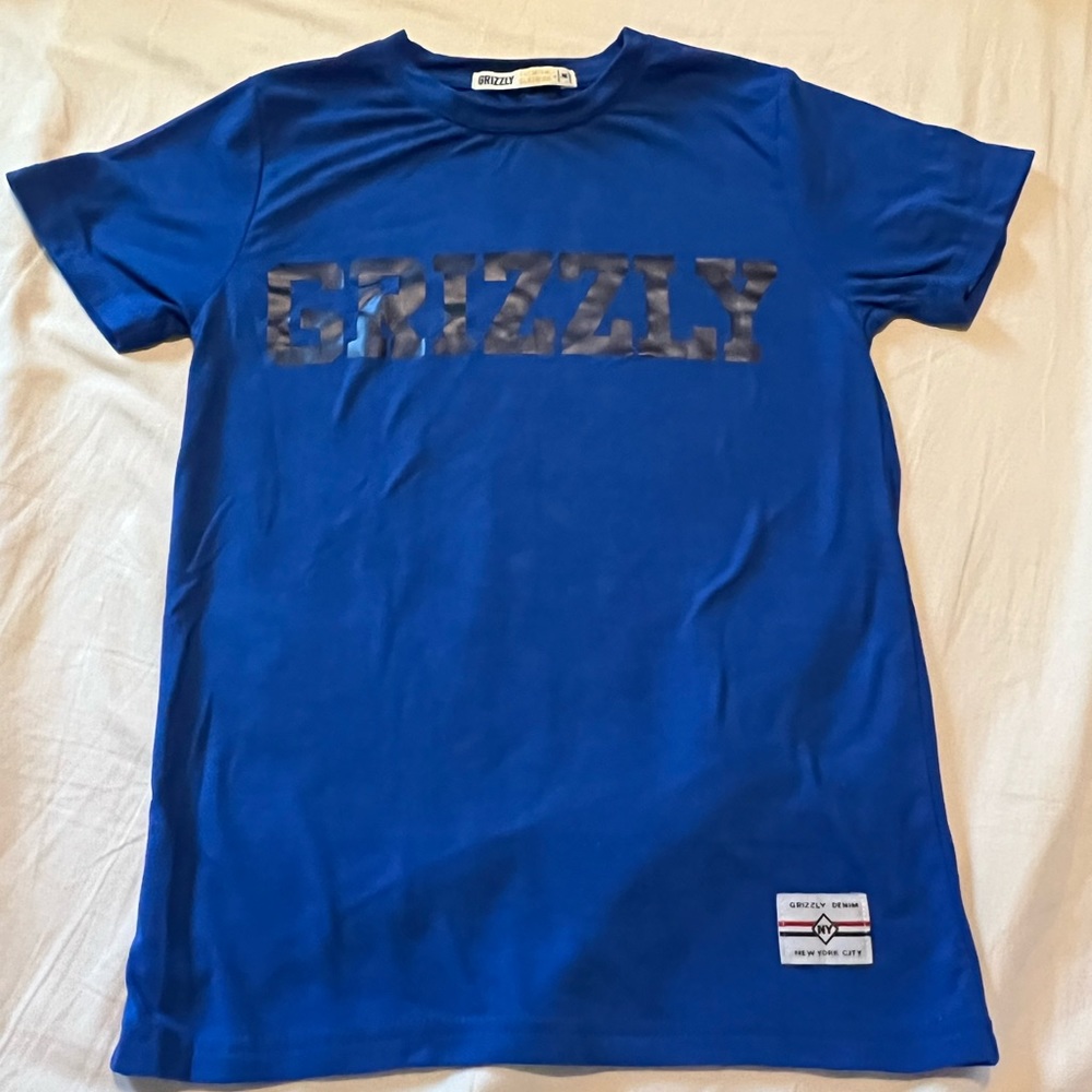 Grizzly M Blue Shirt